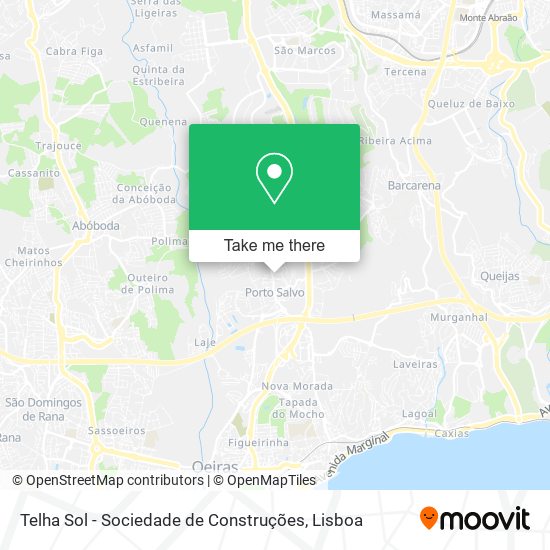 Telha Sol - Sociedade de Construções map