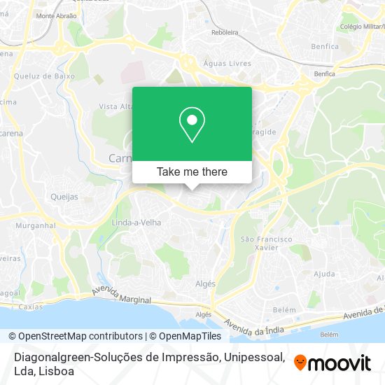 Diagonalgreen-Soluções de Impressão, Unipessoal, Lda map