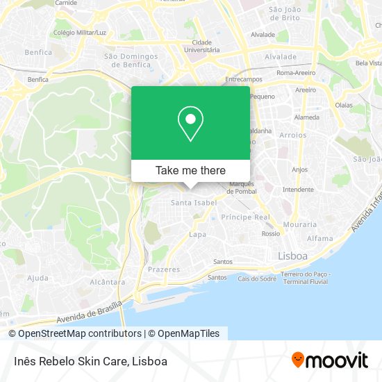 Inês Rebelo Skin Care map