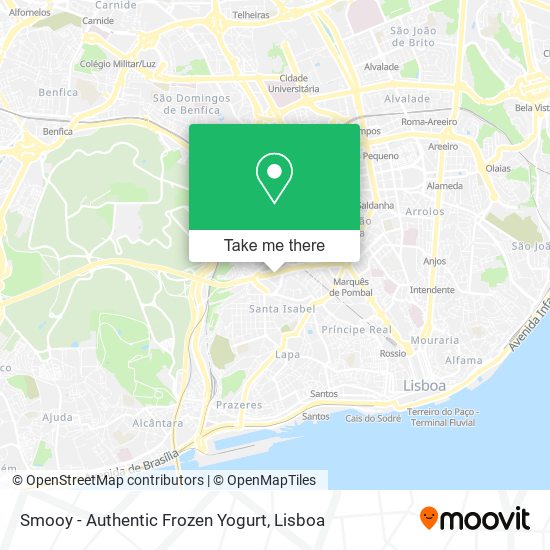 Smooy - Authentic Frozen Yogurt map