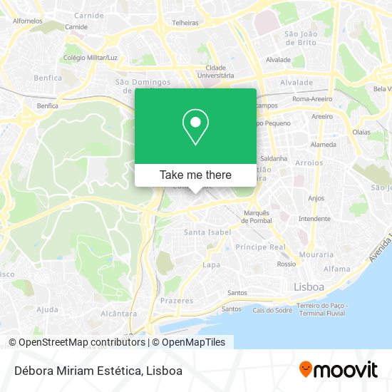 Débora Miriam Estética mapa