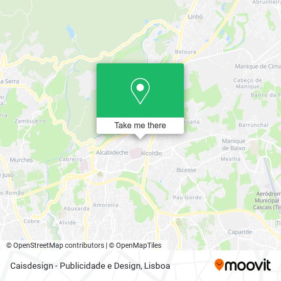 Caisdesign - Publicidade e Design map
