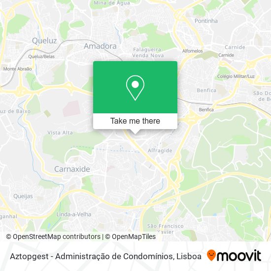 Aztopgest - Administração de Condomínios mapa
