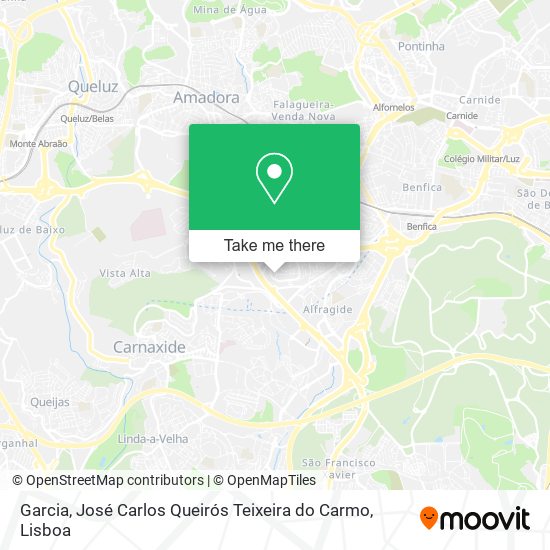 Garcia, José Carlos Queirós Teixeira do Carmo map