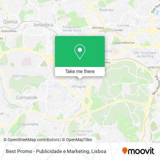 Best Promo - Publicidade e Marketing map