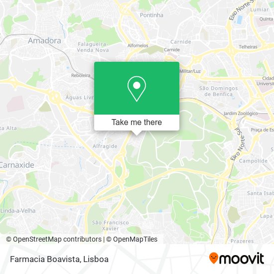 Farmacia Boavista mapa