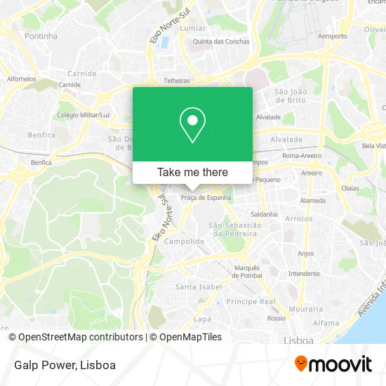 Galp Power map