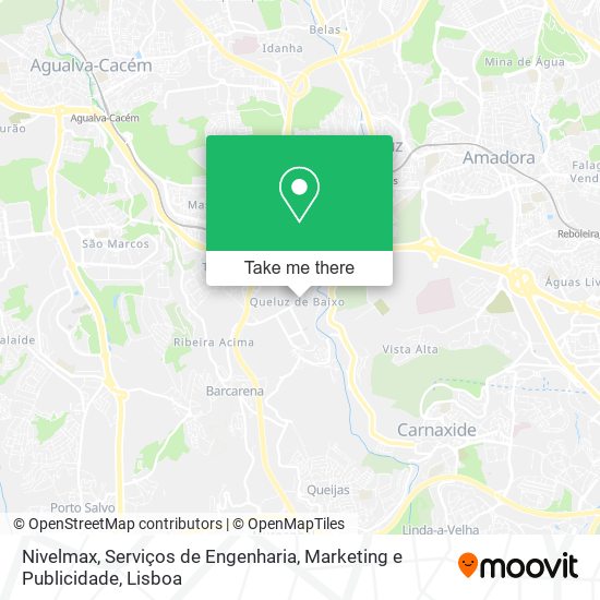 Nivelmax, Serviços de Engenharia, Marketing e Publicidade map