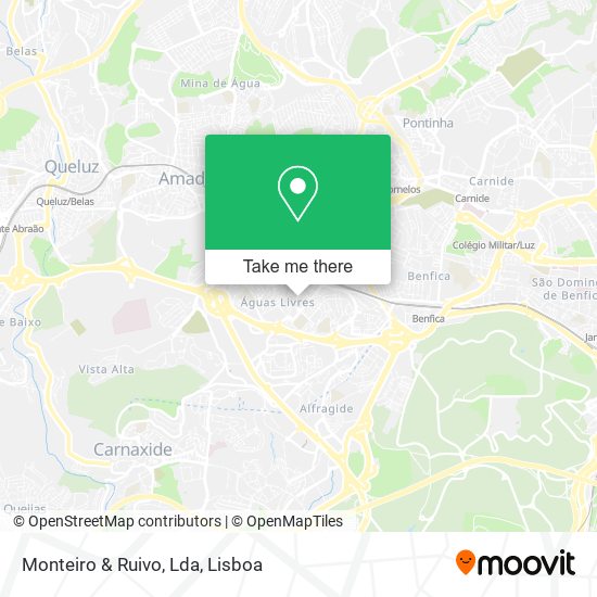 Monteiro & Ruivo, Lda map