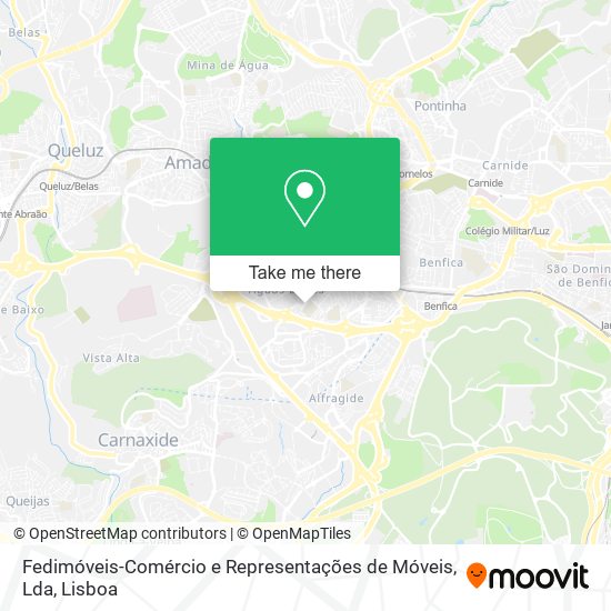 Fedimóveis-Comércio e Representações de Móveis, Lda map