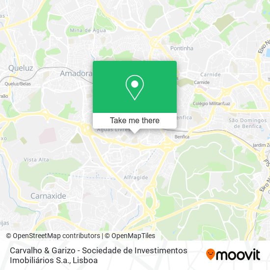 Carvalho & Garizo - Sociedade de Investimentos Imobiliários S.a. map