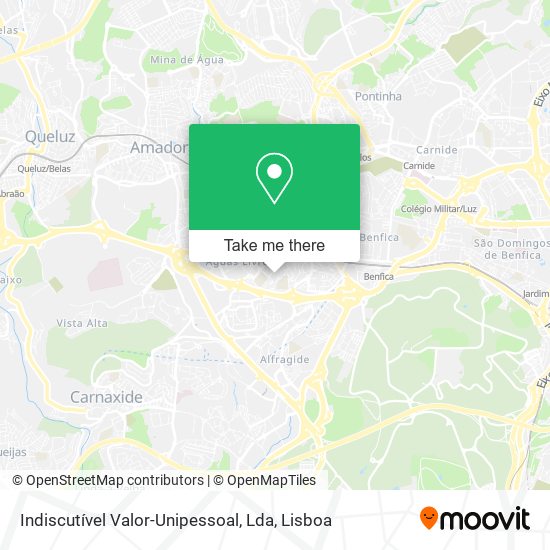 Indiscutível Valor-Unipessoal, Lda map