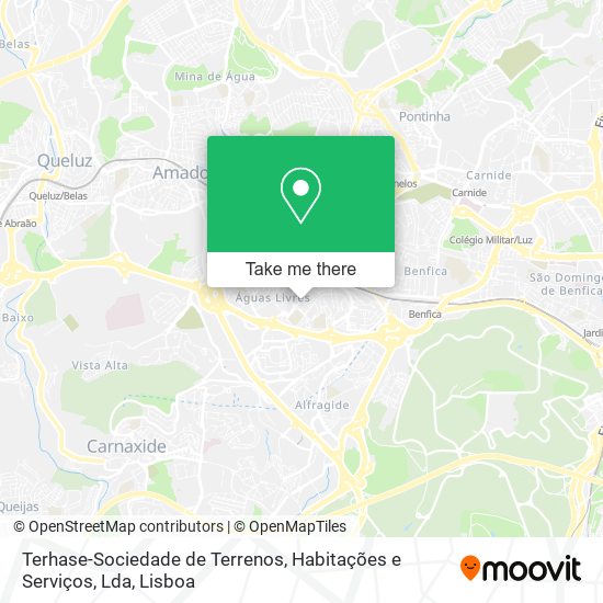 Terhase-Sociedade de Terrenos, Habitações e Serviços, Lda map