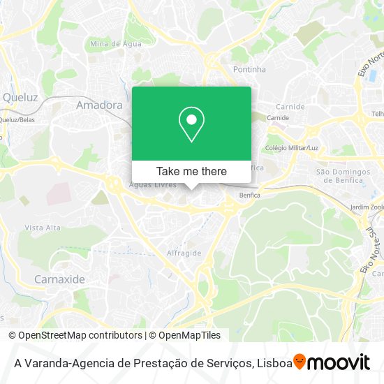 A Varanda-Agencia de Prestação de Serviços map