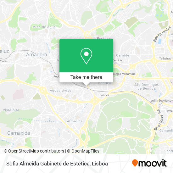 Sofia Almeida Gabinete de Estética map