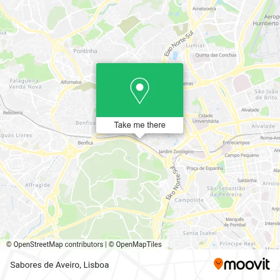Sabores de Aveiro map