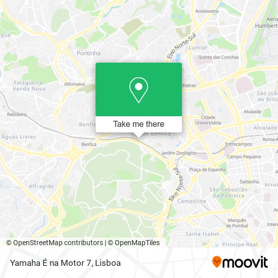 Yamaha É na Motor 7 map