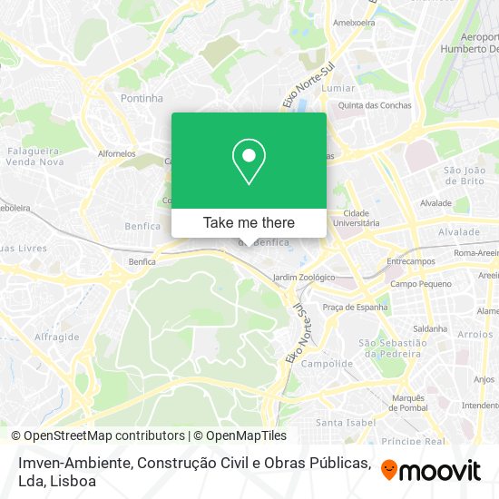 Imven-Ambiente, Construção Civil e Obras Públicas, Lda map