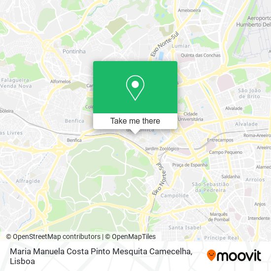 Maria Manuela Costa Pinto Mesquita Camecelha map
