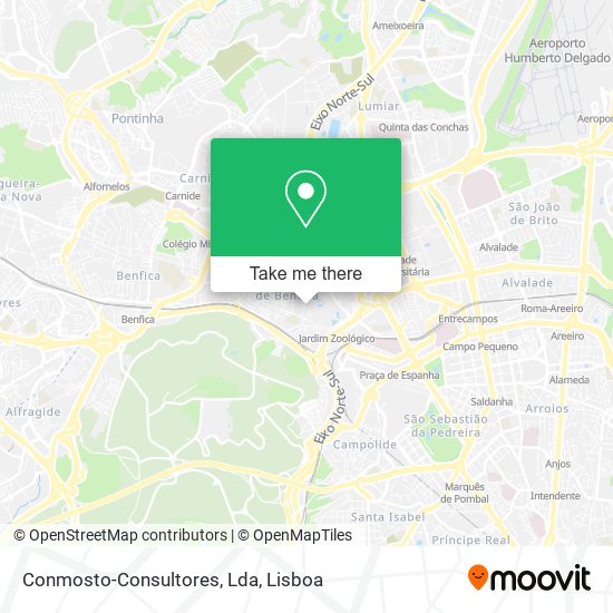 Conmosto-Consultores, Lda map