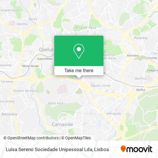 Luísa Sereno Sociedade Unipessoal Lda map