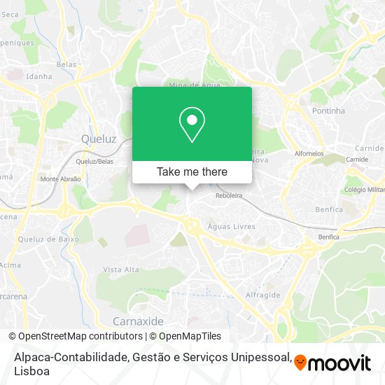 Alpaca-Contabilidade, Gestão e Serviços Unipessoal map