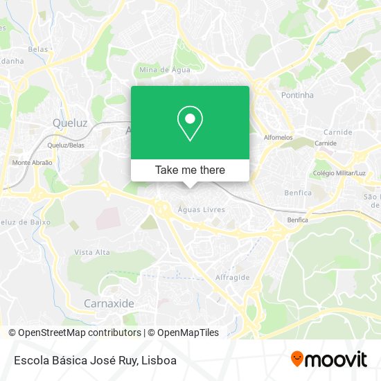 Escola Básica José Ruy map