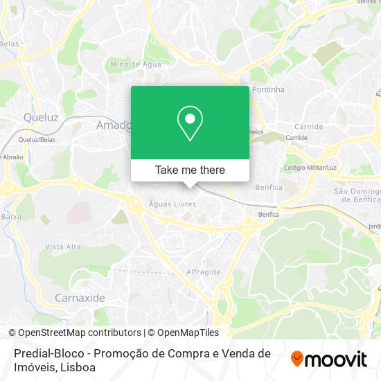Predial-Bloco - Promoção de Compra e Venda de Imóveis map