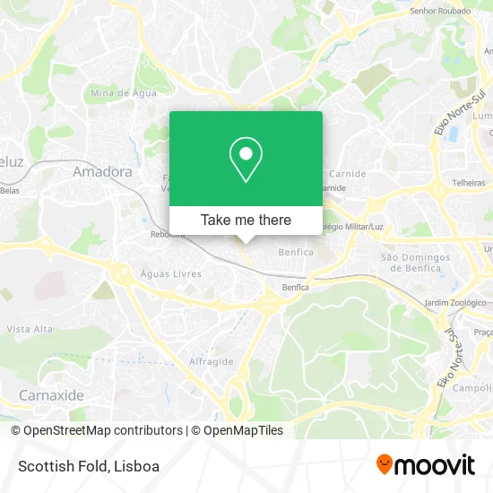 Scottish Fold map