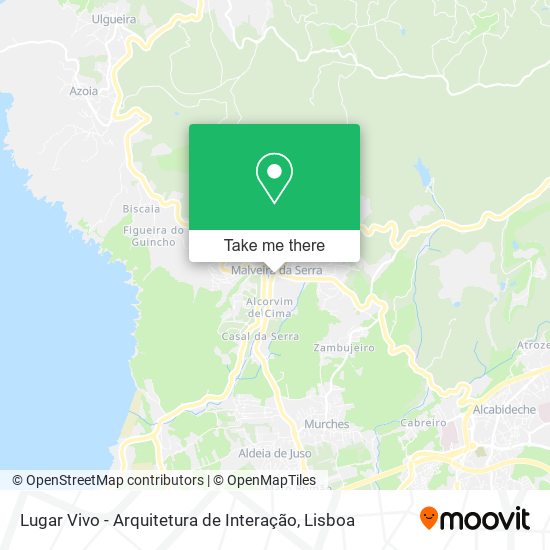 Lugar Vivo - Arquitetura de Interação mapa