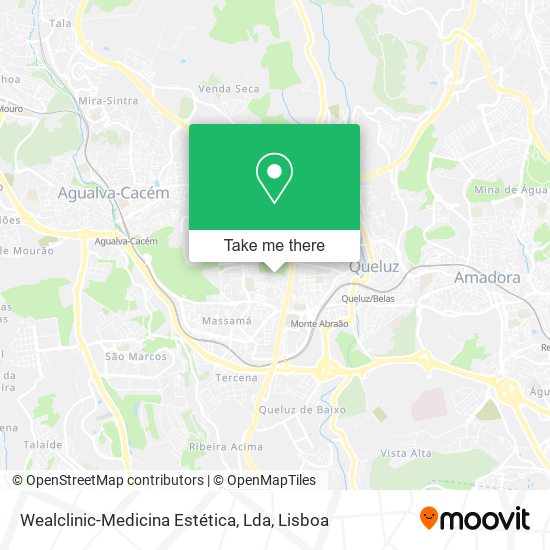 Wealclinic-Medicina Estética, Lda map