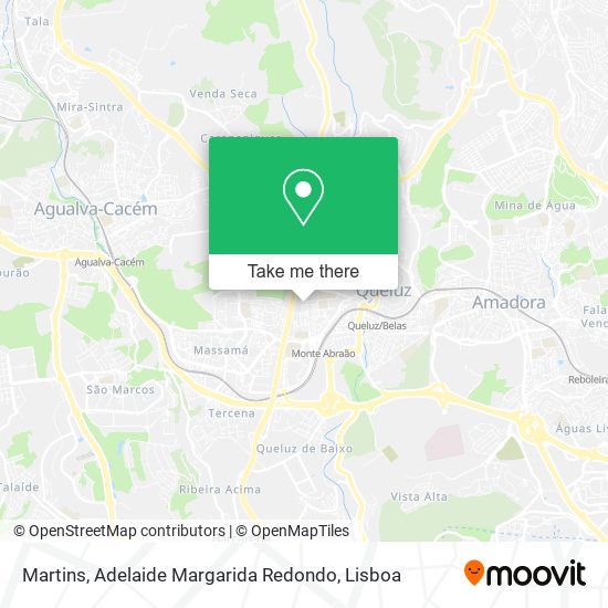 Martins, Adelaide Margarida Redondo map