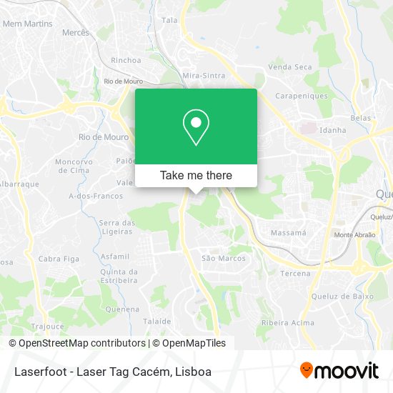 Laserfoot - Laser Tag Cacém map
