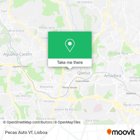 Pecas Auto Vf map