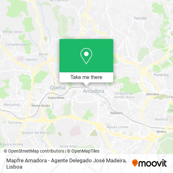 Mapfre Amadora - Agente Delegado José Madeira map