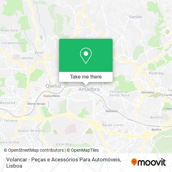 Volancar - Peças e Acessórios Para Automóveis map