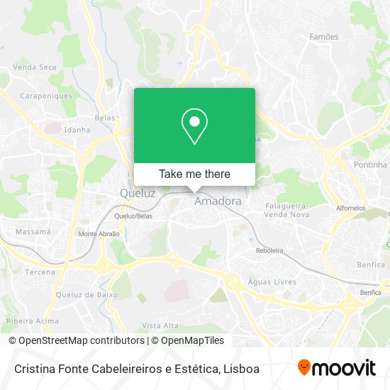 Cristina Fonte Cabeleireiros e Estética map