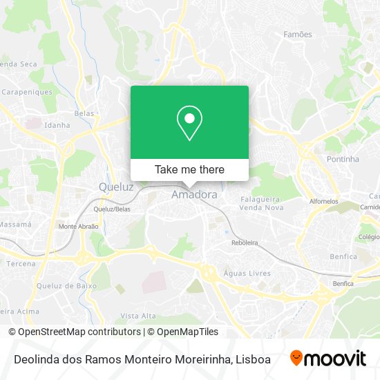 Deolinda dos Ramos Monteiro Moreirinha mapa