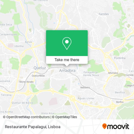 Restaurante Papalagui mapa