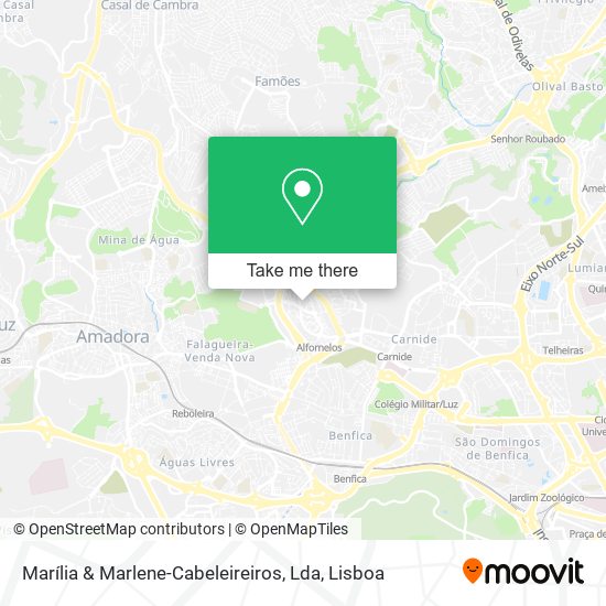 Marília & Marlene-Cabeleireiros, Lda map