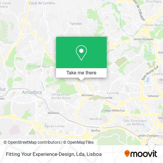 Fitting Your Experience-Design, Lda map