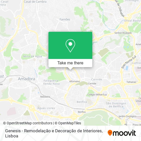 Genesis - Remodelação e Decoração de Interiores map