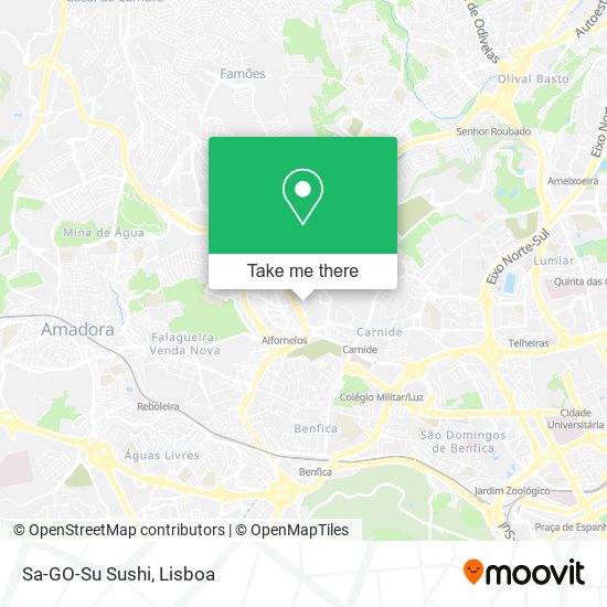 Sa-GO-Su Sushi mapa