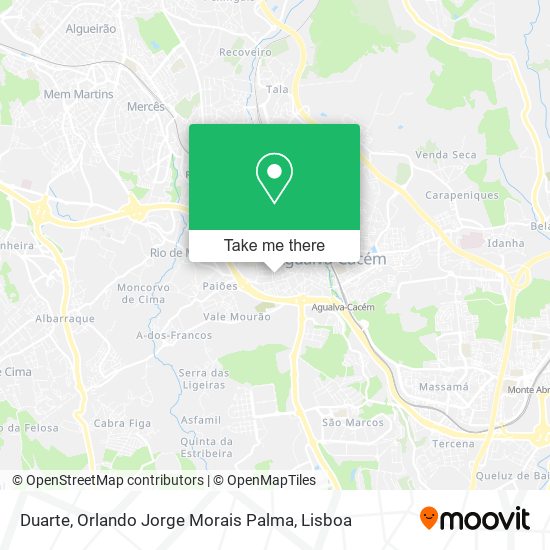 Duarte, Orlando Jorge Morais Palma mapa