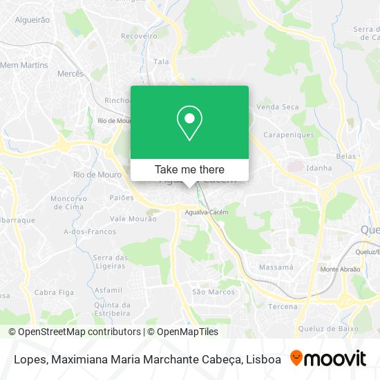 Lopes, Maximiana Maria Marchante Cabeça map