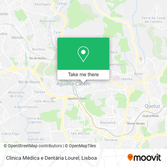 Clínica Médica e Dentária Lourel map