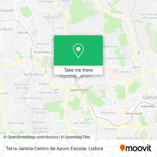 Terra Janota-Centro de Apoio Escolar map