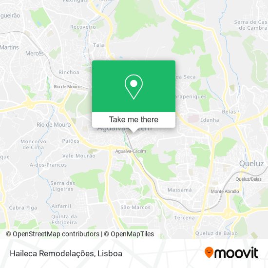 Haileca Remodelações map