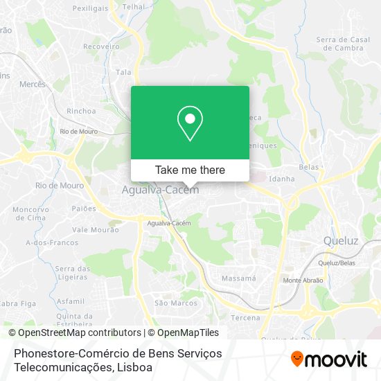 Phonestore-Comércio de Bens Serviços Telecomunicações map