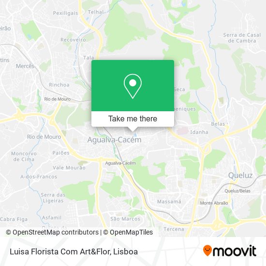 Luisa Florista Com Art&Flor map